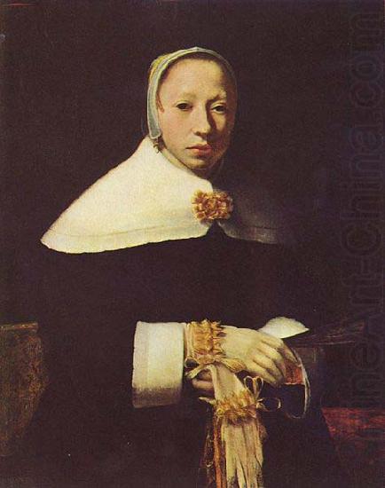 Johannes Vermeer Frauenportrat china oil painting image